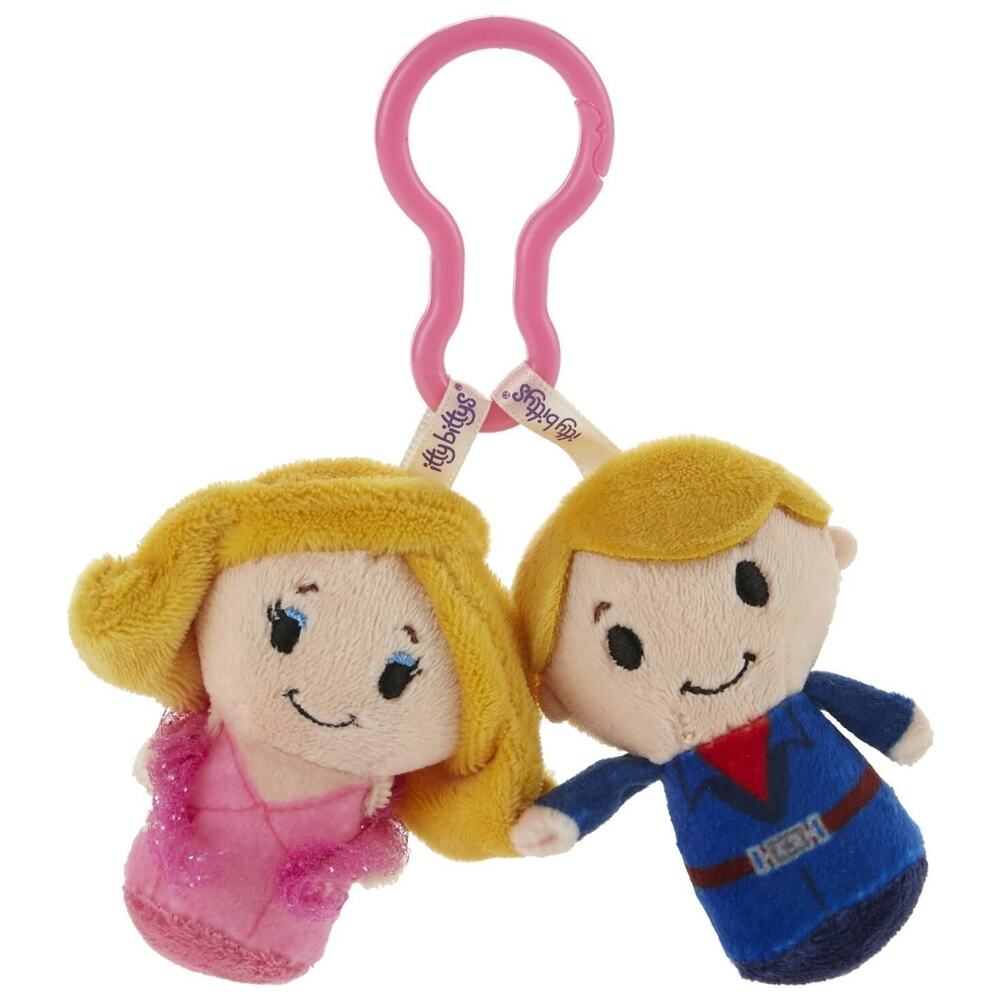 Brabie Itty Bittys - Barbie and Ken Clippys Plush by Hallmark